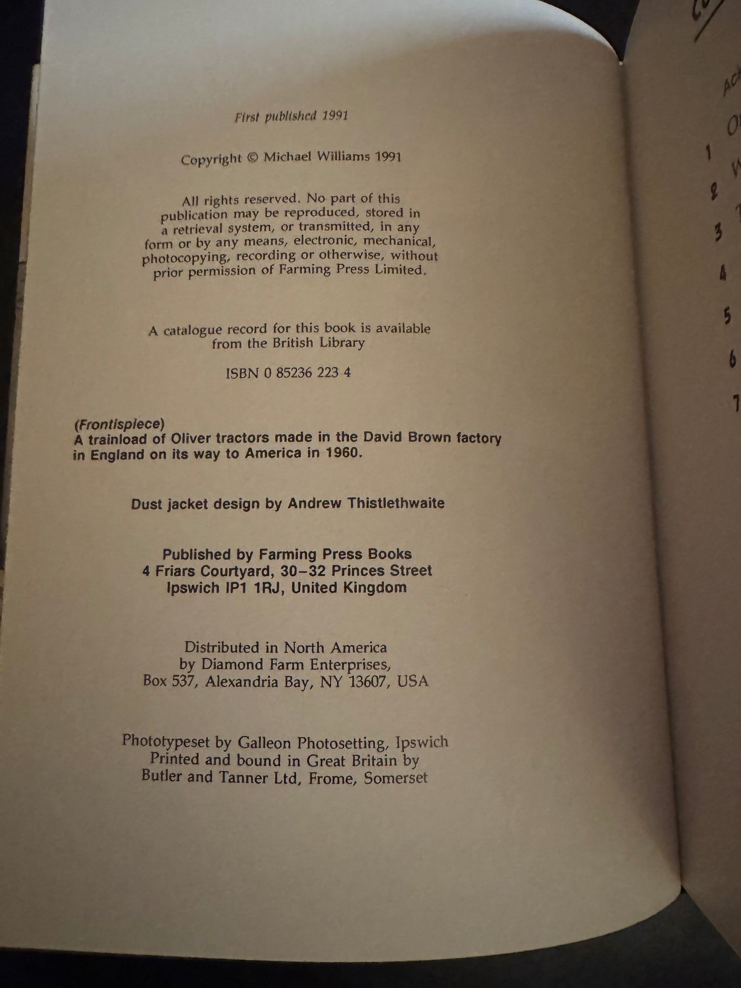 Tractors since 1889 by Michael Williams