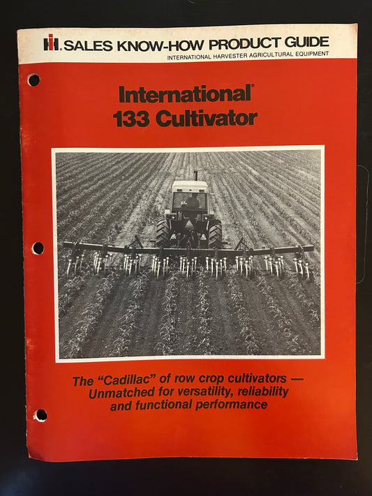 IH Sales Know-How _ 133 Cultivator