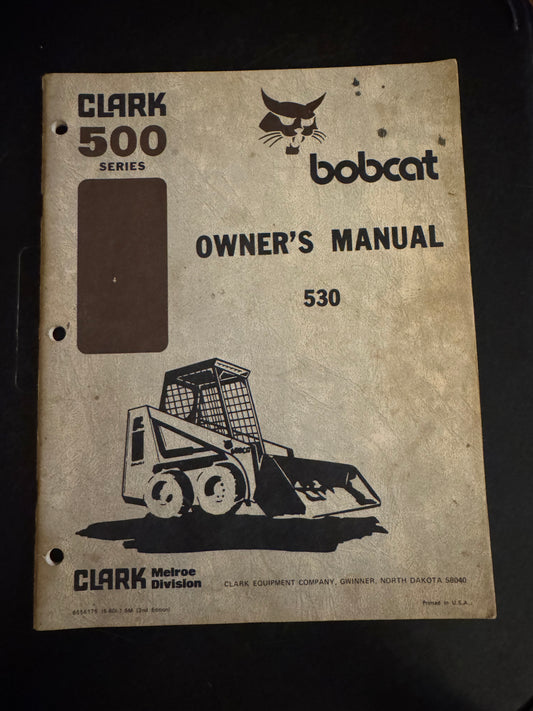 Bobcat _ 530 _ Owner’s manual