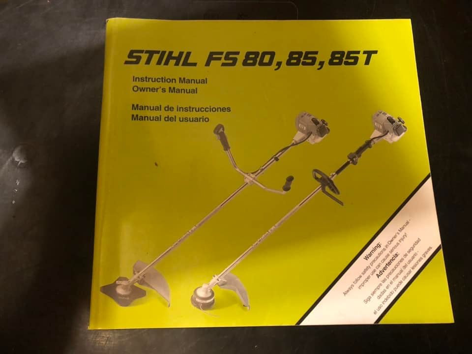 Stihl _ FS 80, 85, 85T Instructions & Owner’s Manual