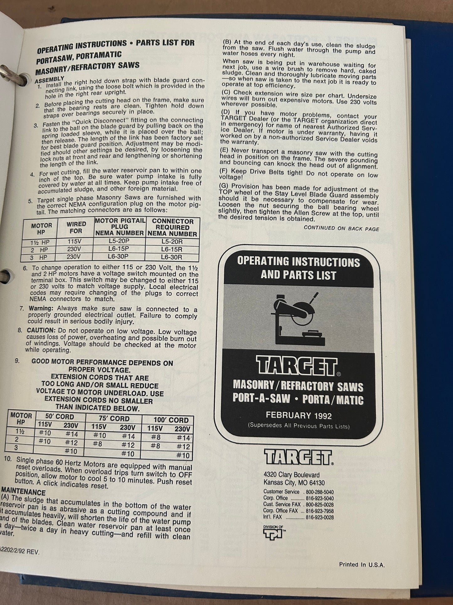 XANDER Target _ Saws & Etc Manuals vol 2