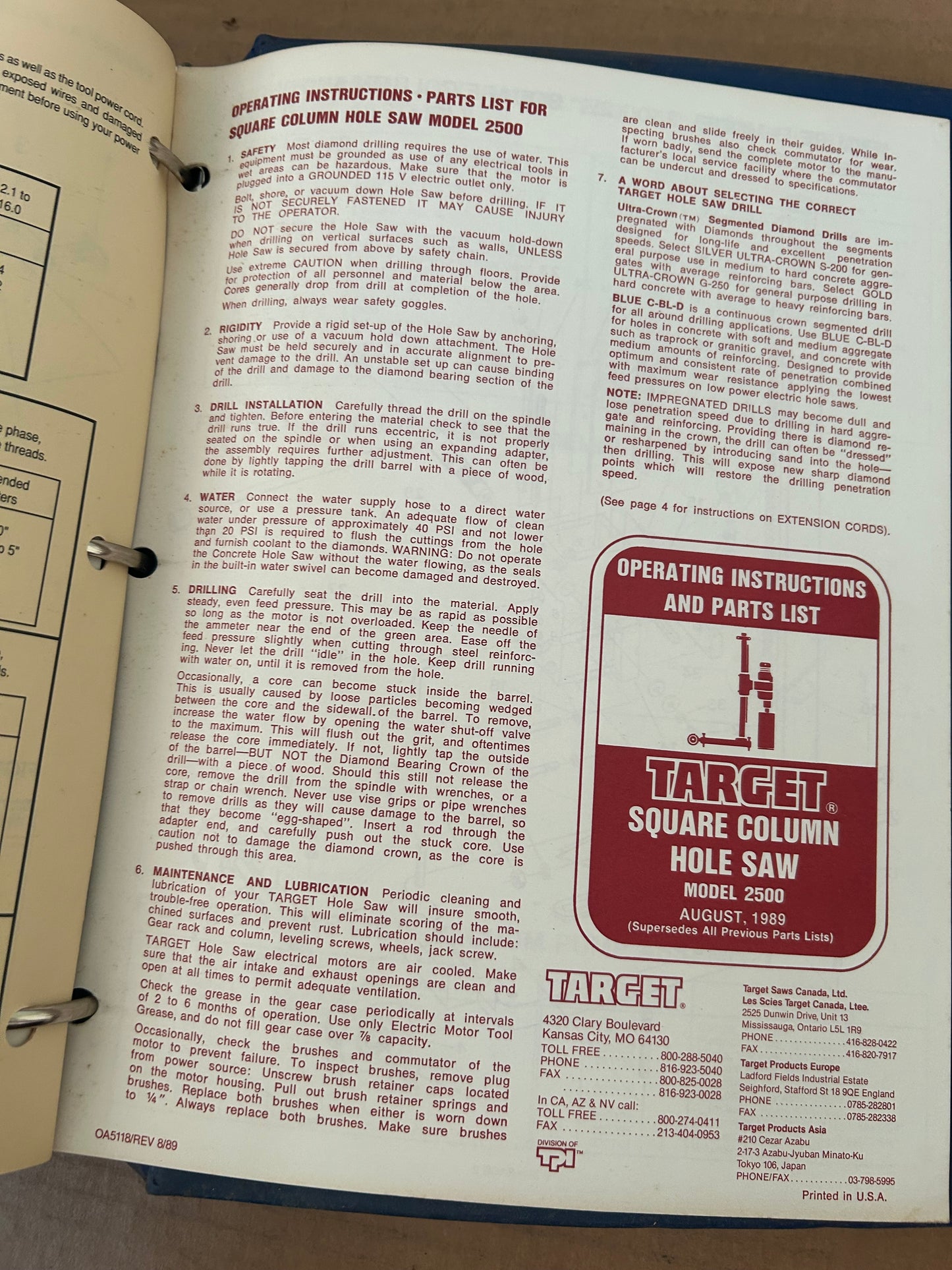 XANDER Target _ Saws & Etc Manuals vol 2