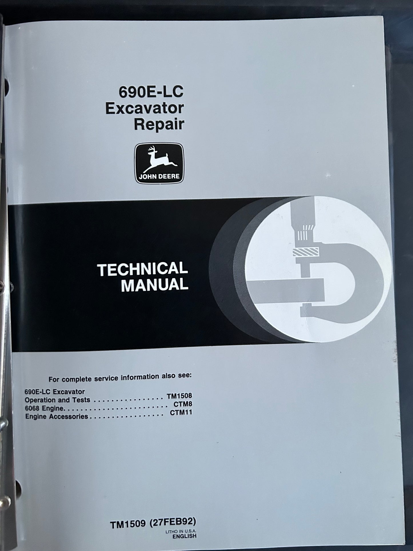 John Deere _ 690E-LC Excavator _ Technical Manuals