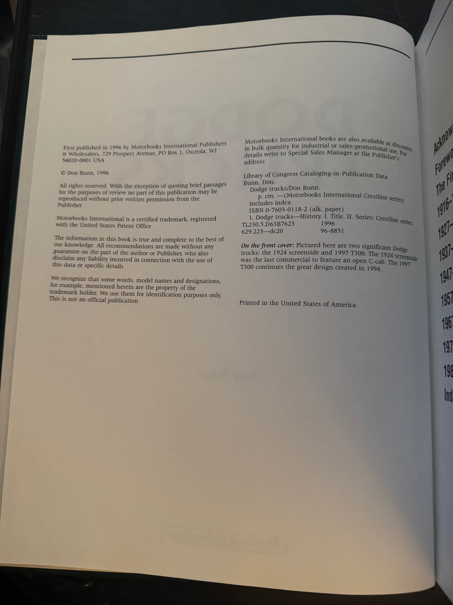 Dodge Trucks by Don Bunn