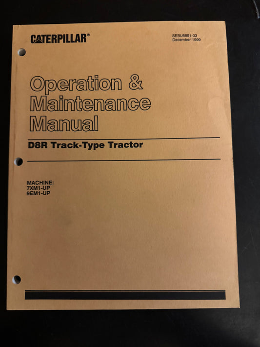 Caterpillar _  D8R Track-Type Tractor _ Operation & Maintenance Manual