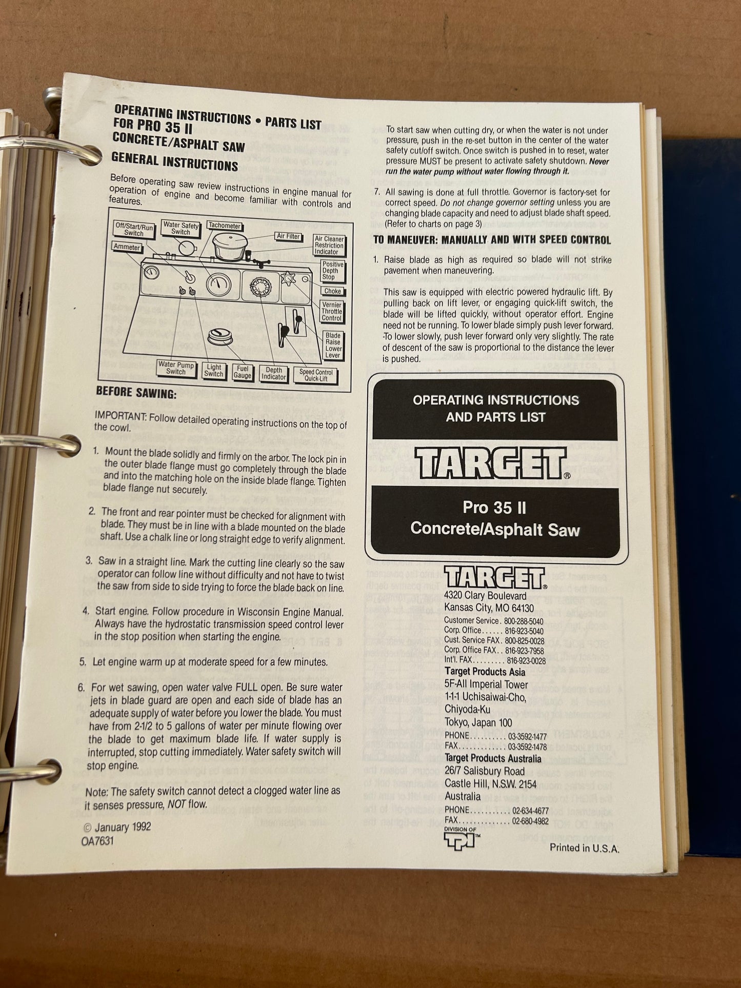 XANDER Target _ Saws & Etc Manuals vol 1