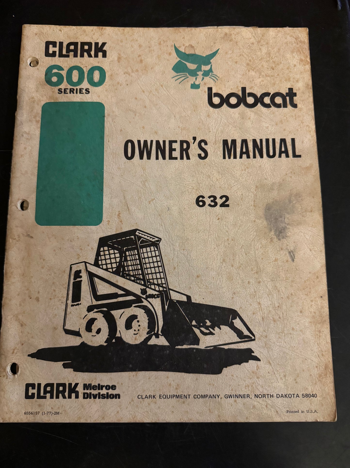 Bobcat _ 632 _ Owner’s manual