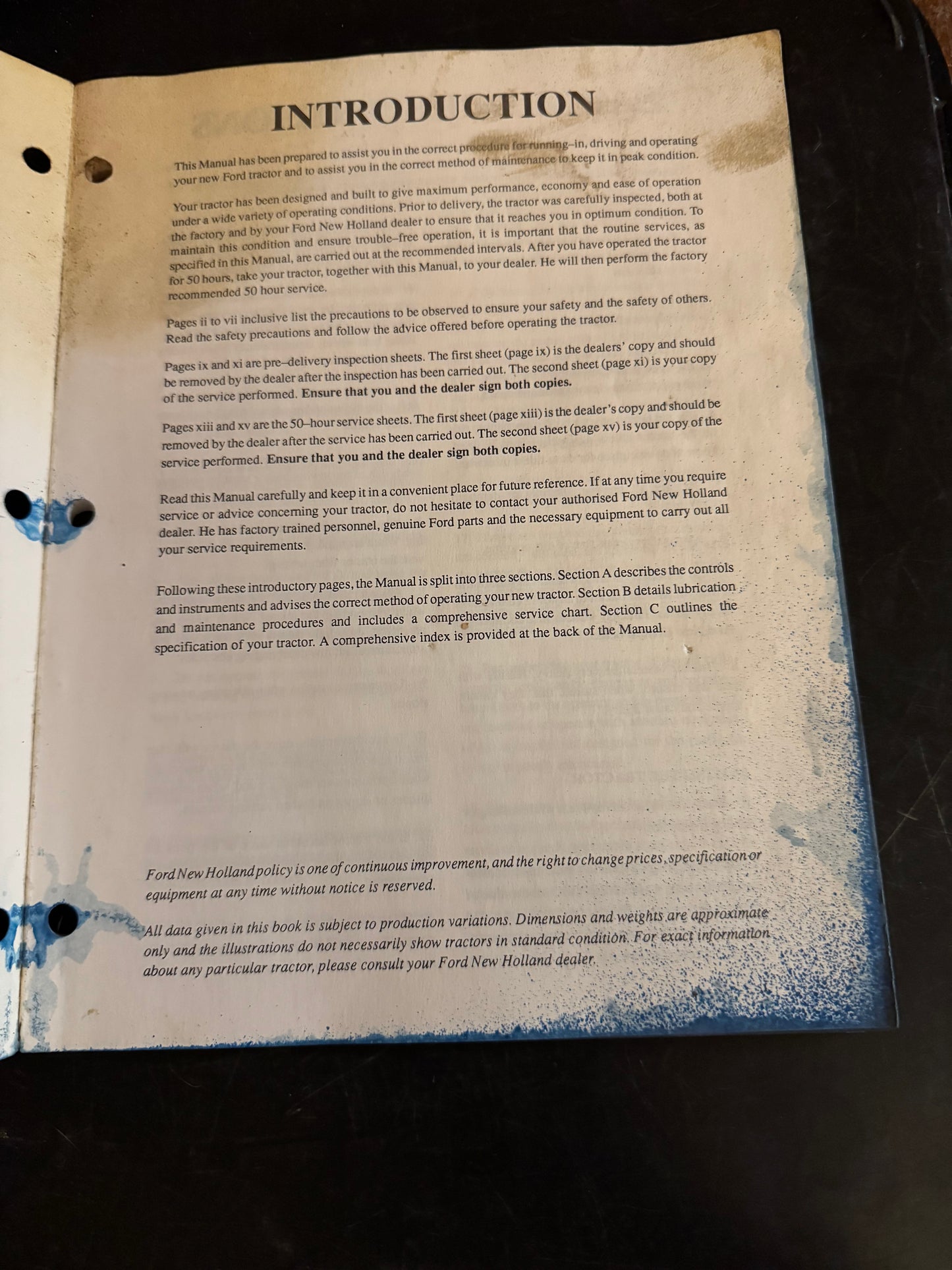 New Holland _ Ford 555E, 575E, 655E & 675E _ Operator’s Manual