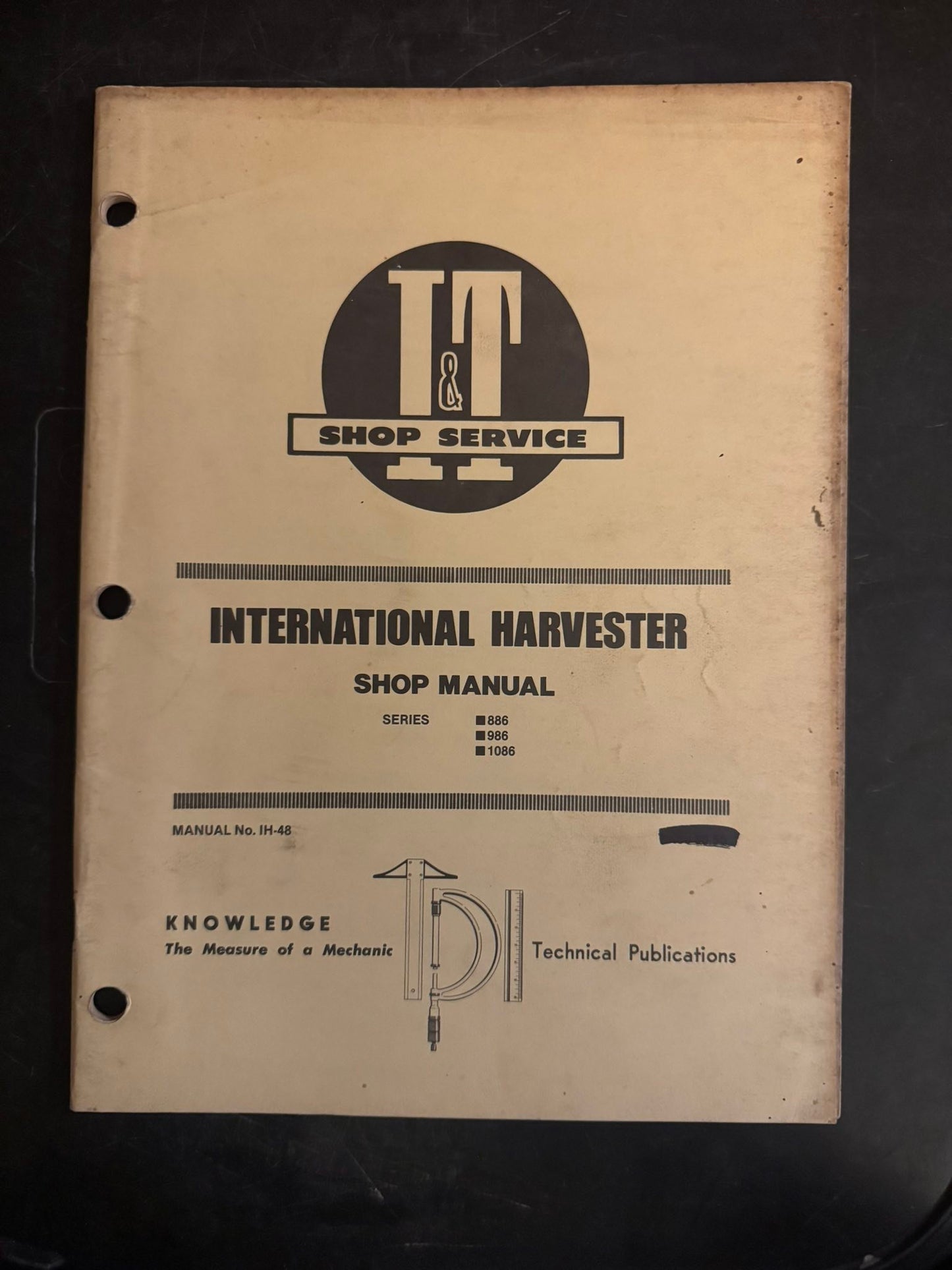 I&T _ International Harvester series 886, 986 & 1086 _ Shop Manual IH-48