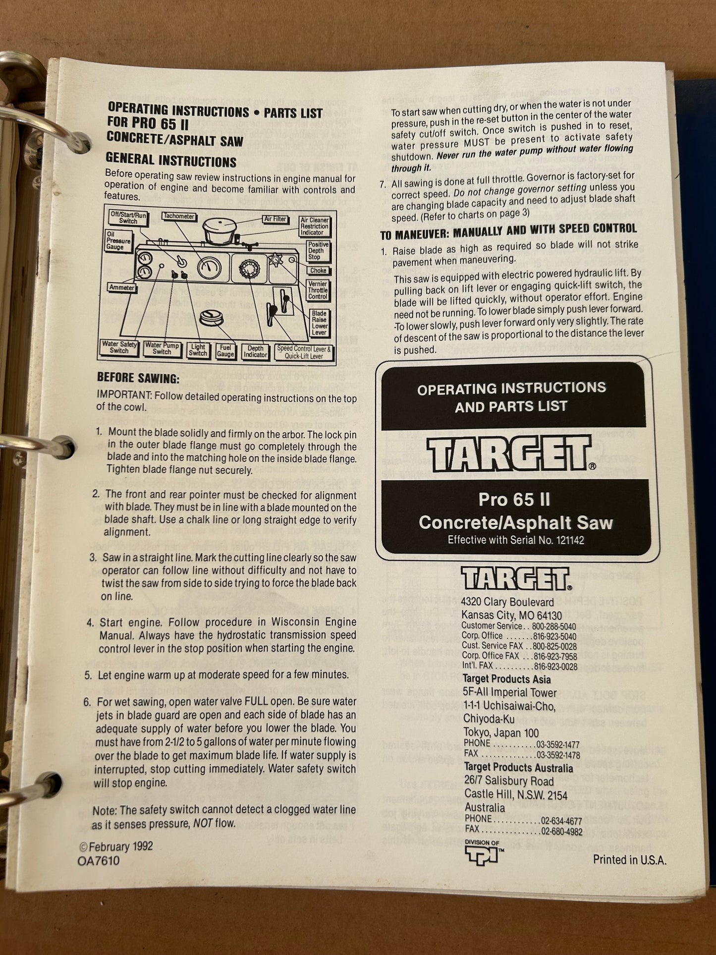 XANDER Target _ Saws & Etc Manuals vol 1