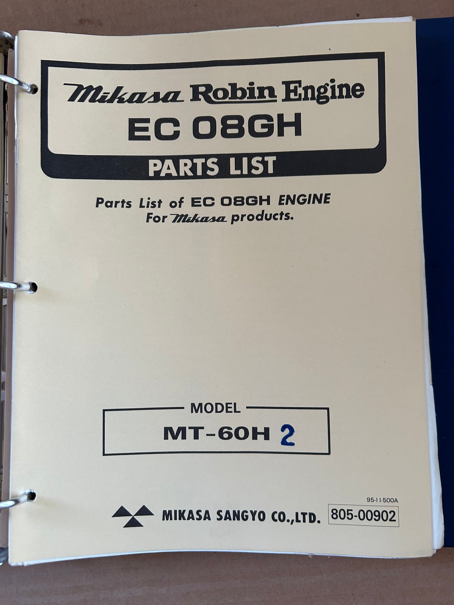 Mikasa _ Manuals Binder