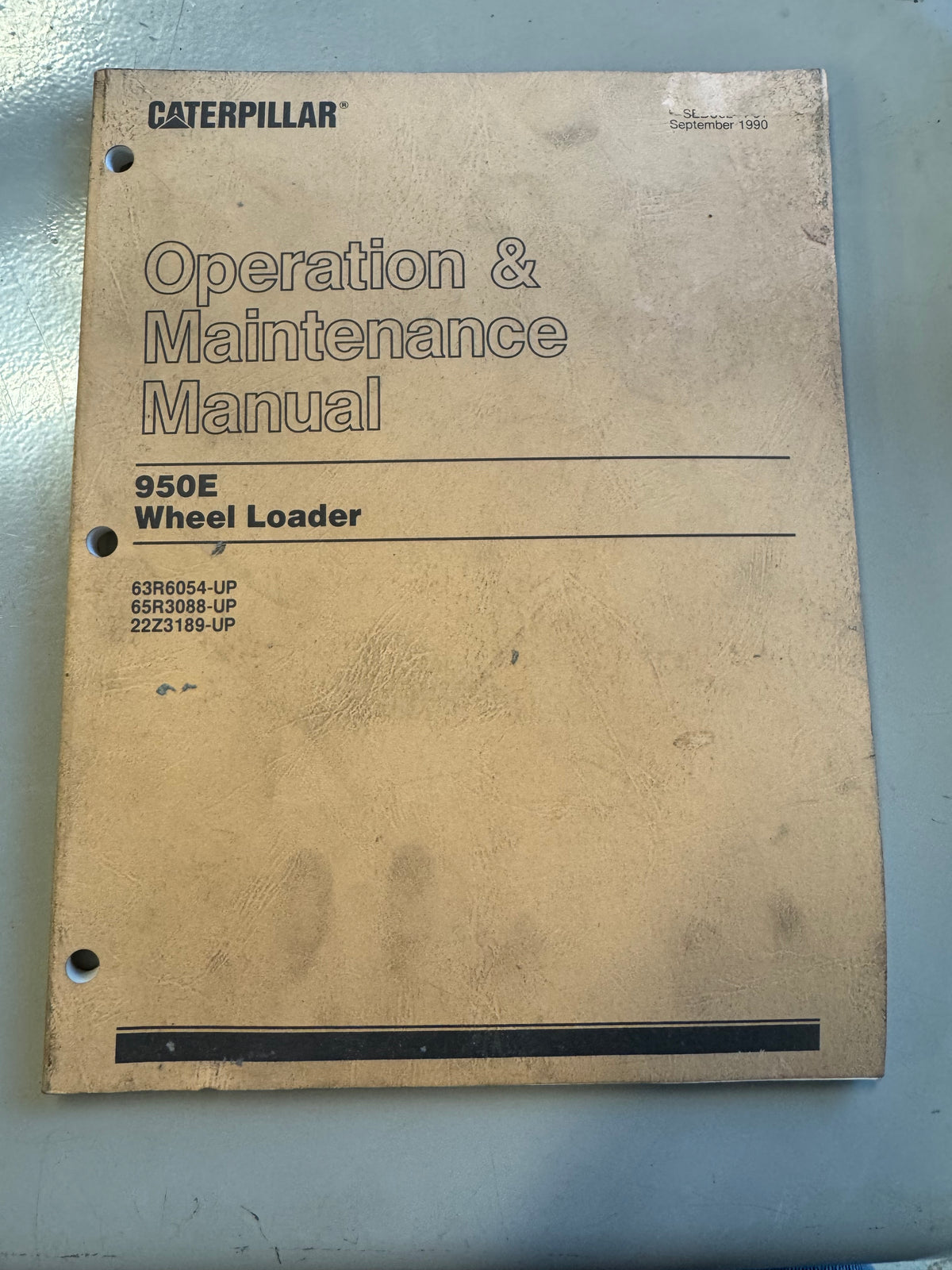 Caterpillar _ 950E Wheel Loader _ Operation & Maintenance Manual