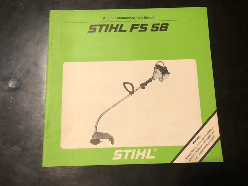 Stihl _ FS 61 Instructions & Owner’s Manual