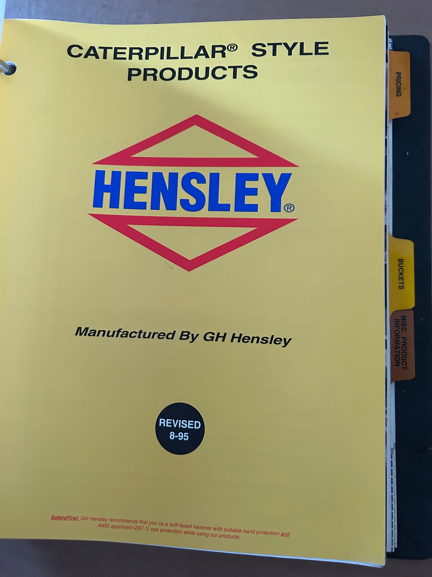 Hensley _ Parts Catalogs