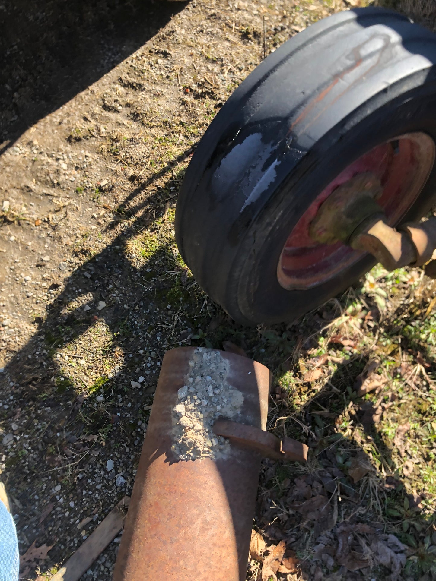 International 560 front wheels foam filled