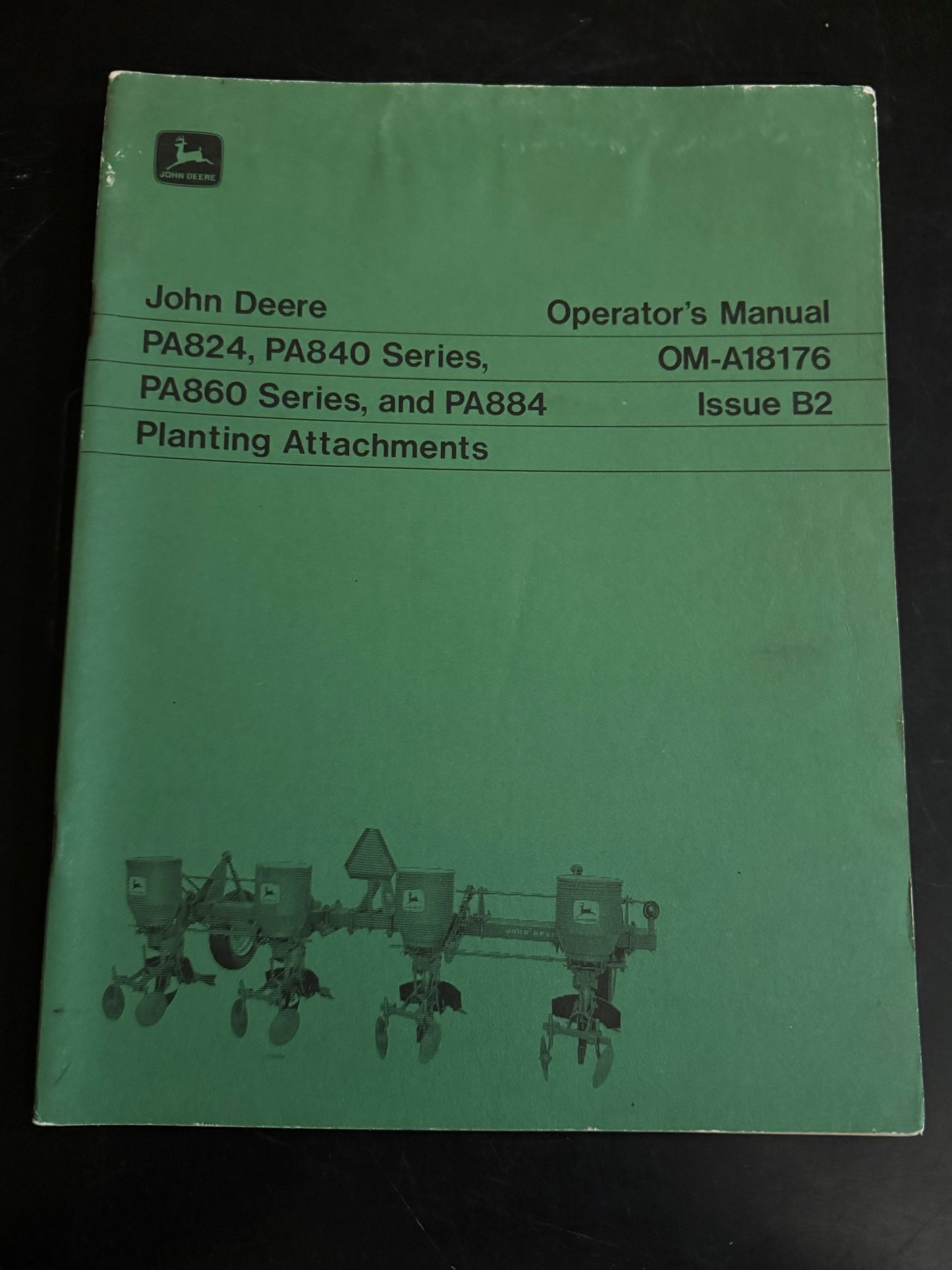 John Deere _ PA824, PA840 & PA860 Series Planting Attachments _ Operator’s Manual