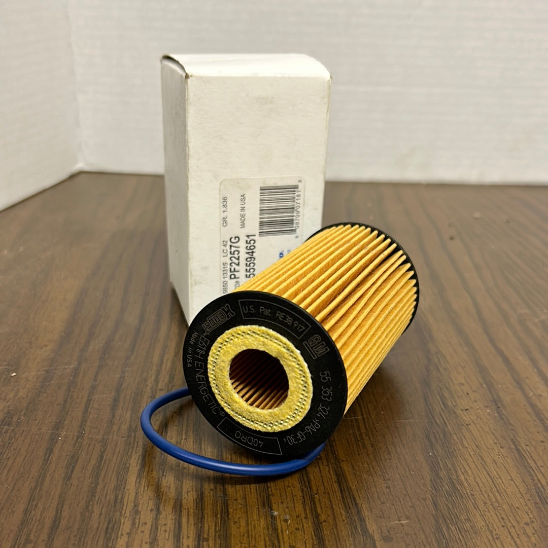 ACDelco PF2257G Oil Filter 55594651