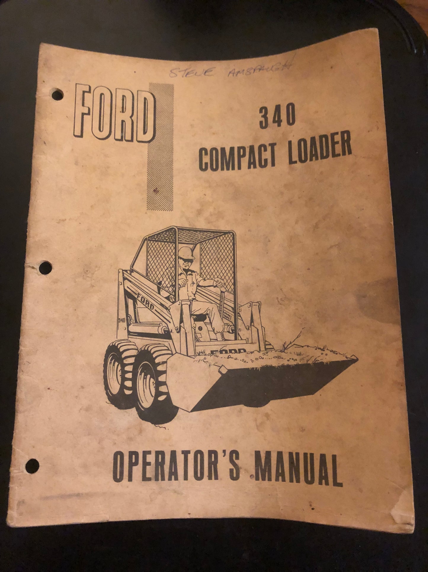 Ford _ 340 compact loader _ operator’s manual
