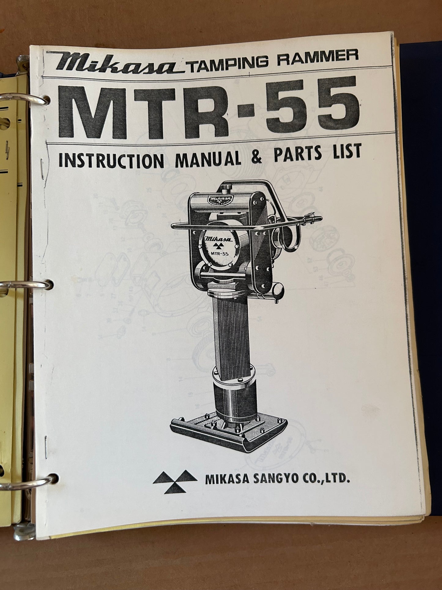 Mikasa _ Manuals Binder