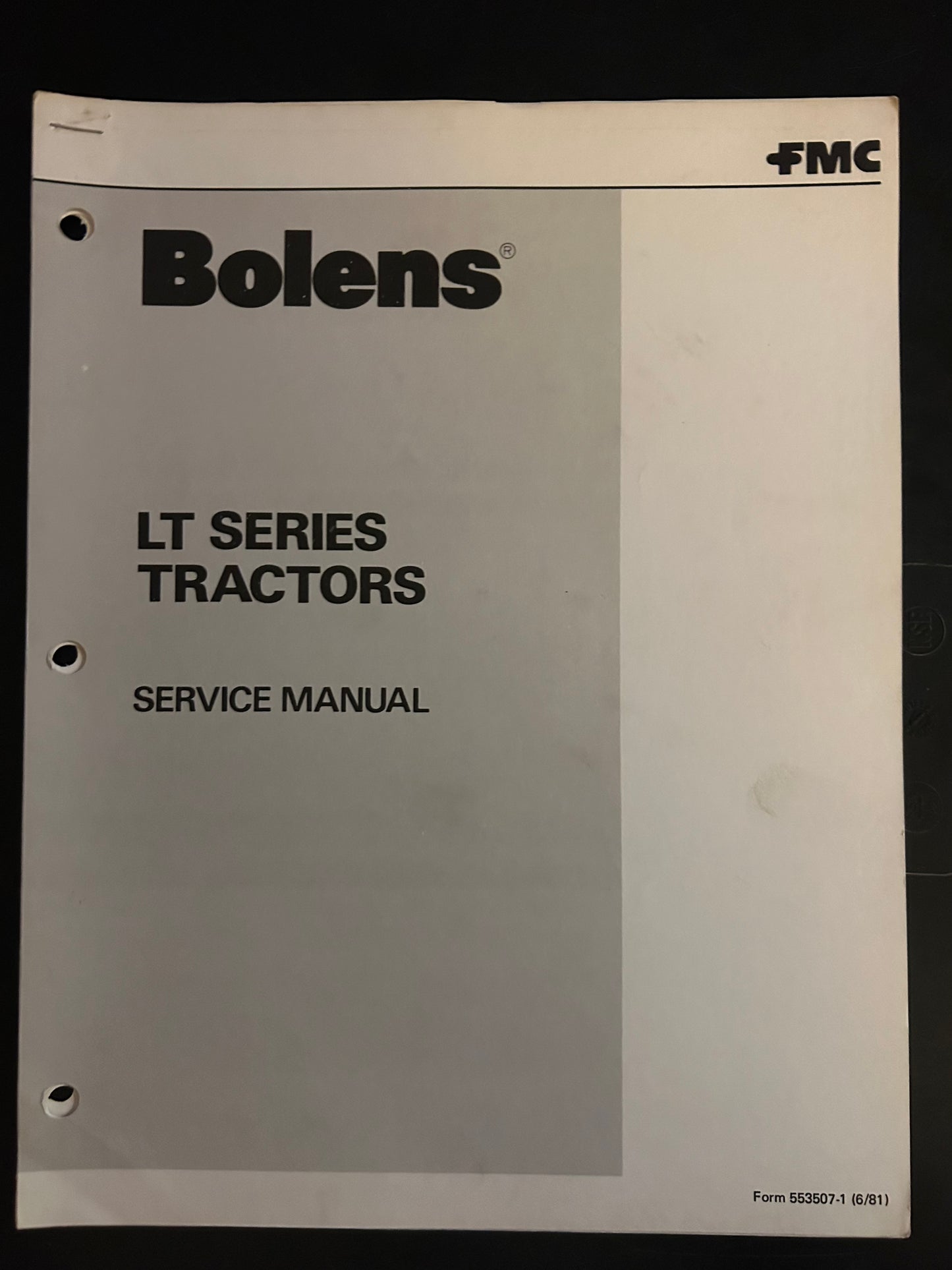 Bolens _ LT Series Tractors _ Service Manual