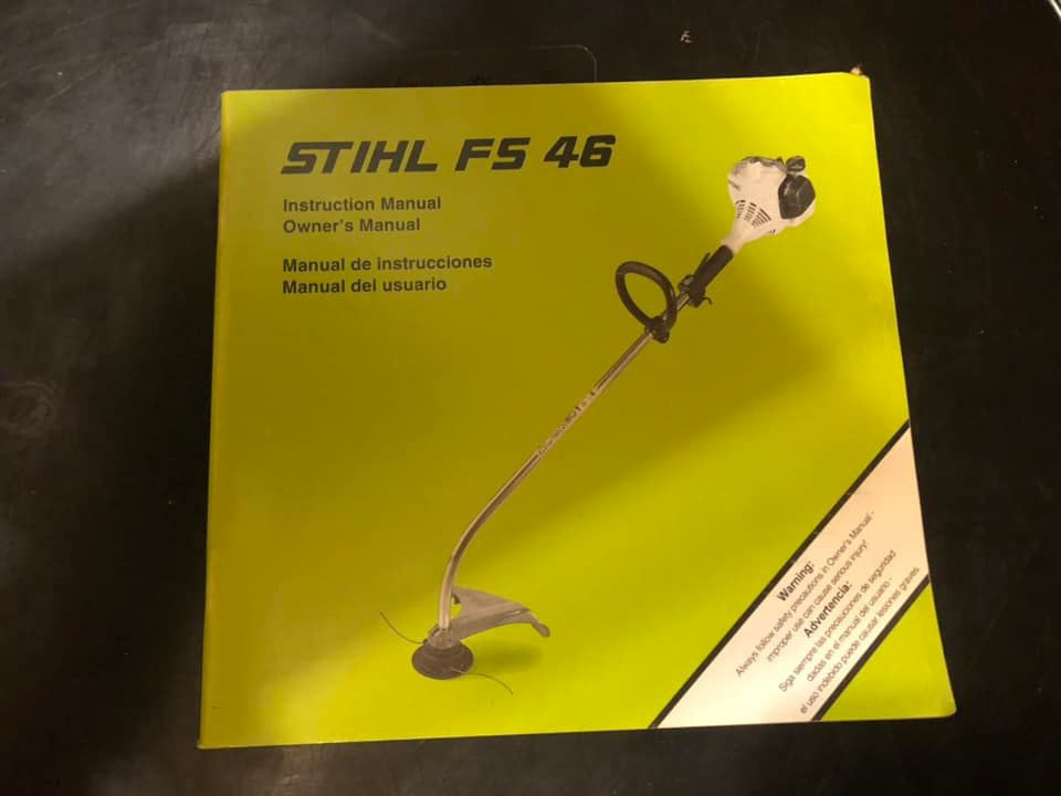 Stihl _ FS 46 Instructions & Owner’s Manual