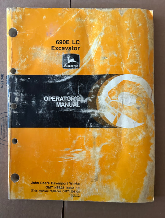 John Deere _ 690E LC Excavator _ Operator’s Manual OMT148828 E3