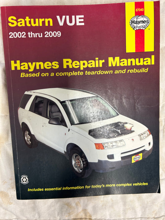 Saturn Vue 2002-2009 _ Haynes Repair Manual