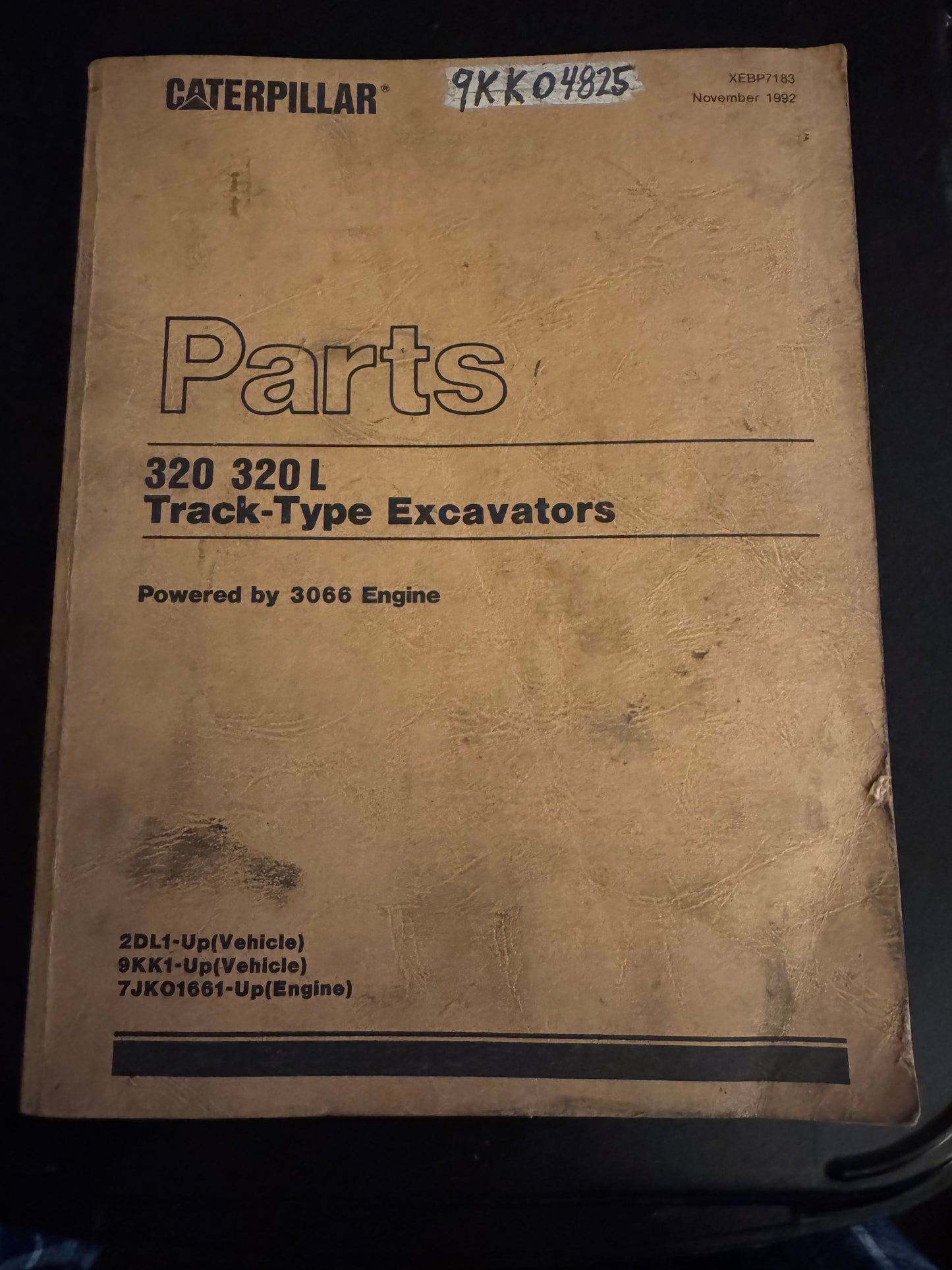 Caterpillar _ 320 320L Track-Type Excavators _ Parts