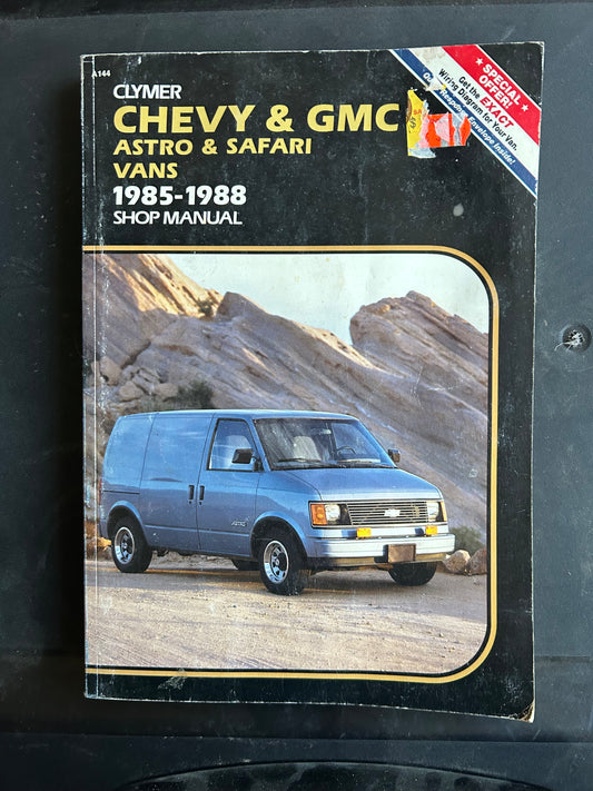 Clymer _ Chevy & GMC - Astro & Safari Vans _ 1985-1988 Shop Manual