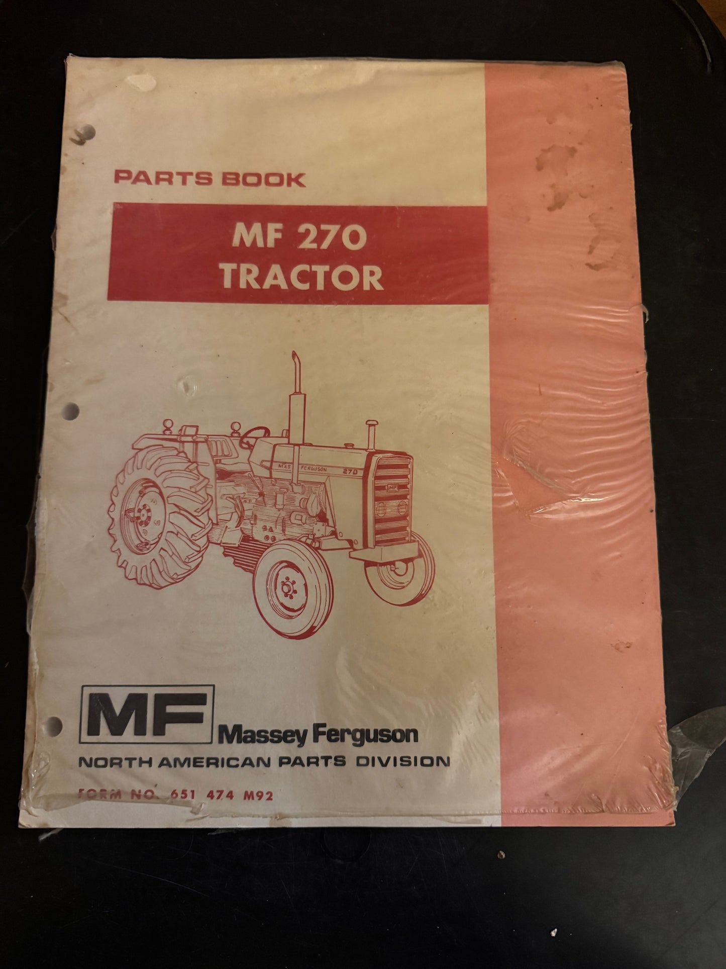 Massey Ferguson _ MF 270 Tractor _ Parts Manual