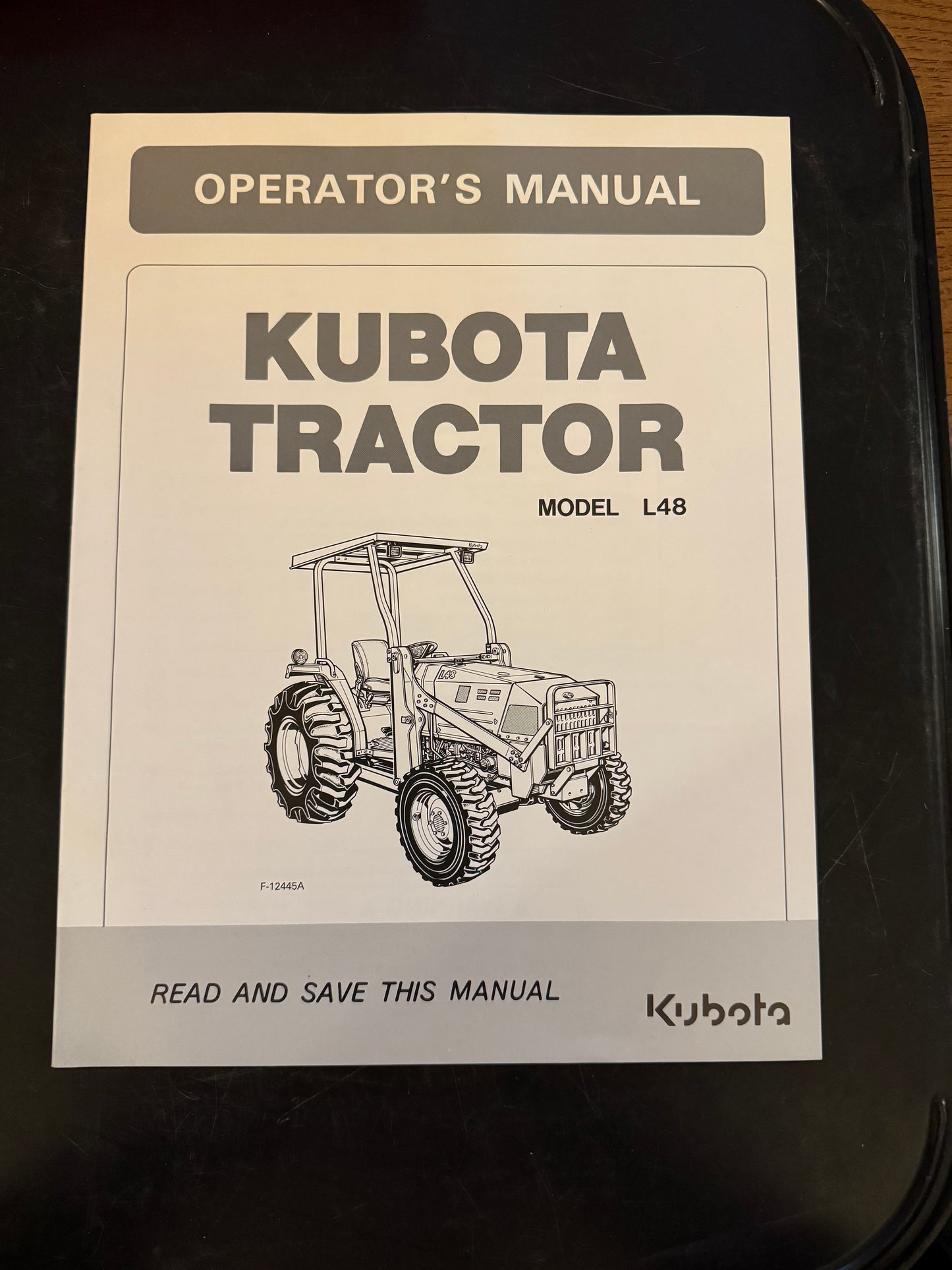 Kubota _ Front Loader models L48 _ Operator’s Manual