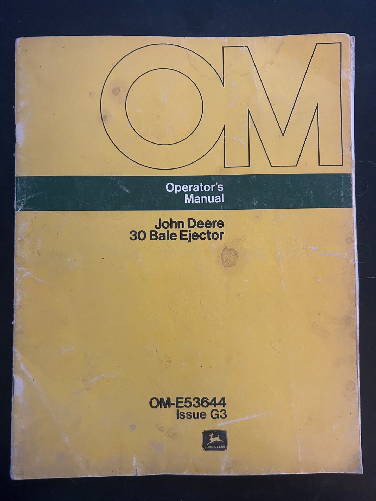 John Deere _ 30 Bale Ejector _ Operator’s Manual