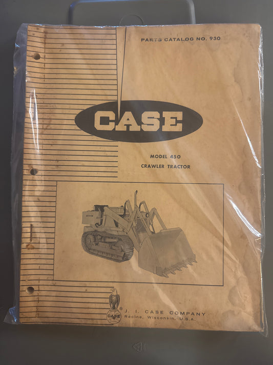 Case _ 450 Crawler Tractor _ Parts Catalog No. 930