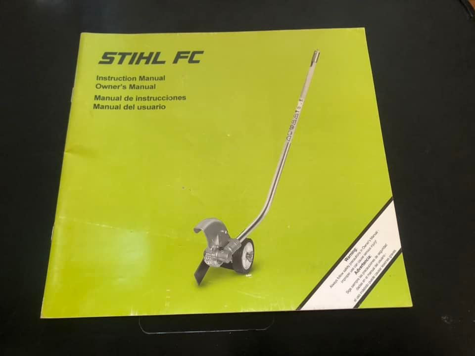 Stihl _ FC Instructions & Owner’s Manual