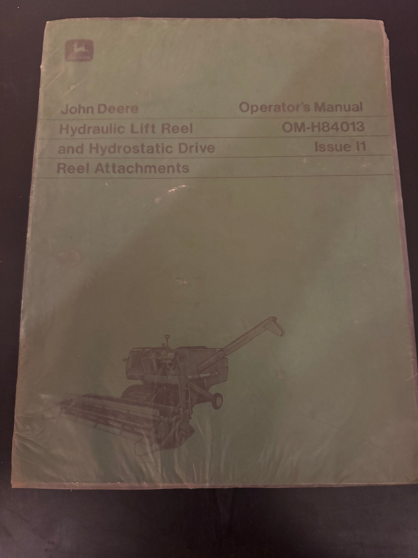 John Deere _ Hydraulic Lift Reel & Hydrostatic Drive Reel Attachmens _ Operator’s Manual