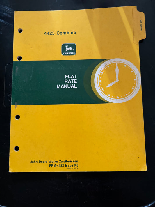 John Deere  _ 4425 Combine Manual