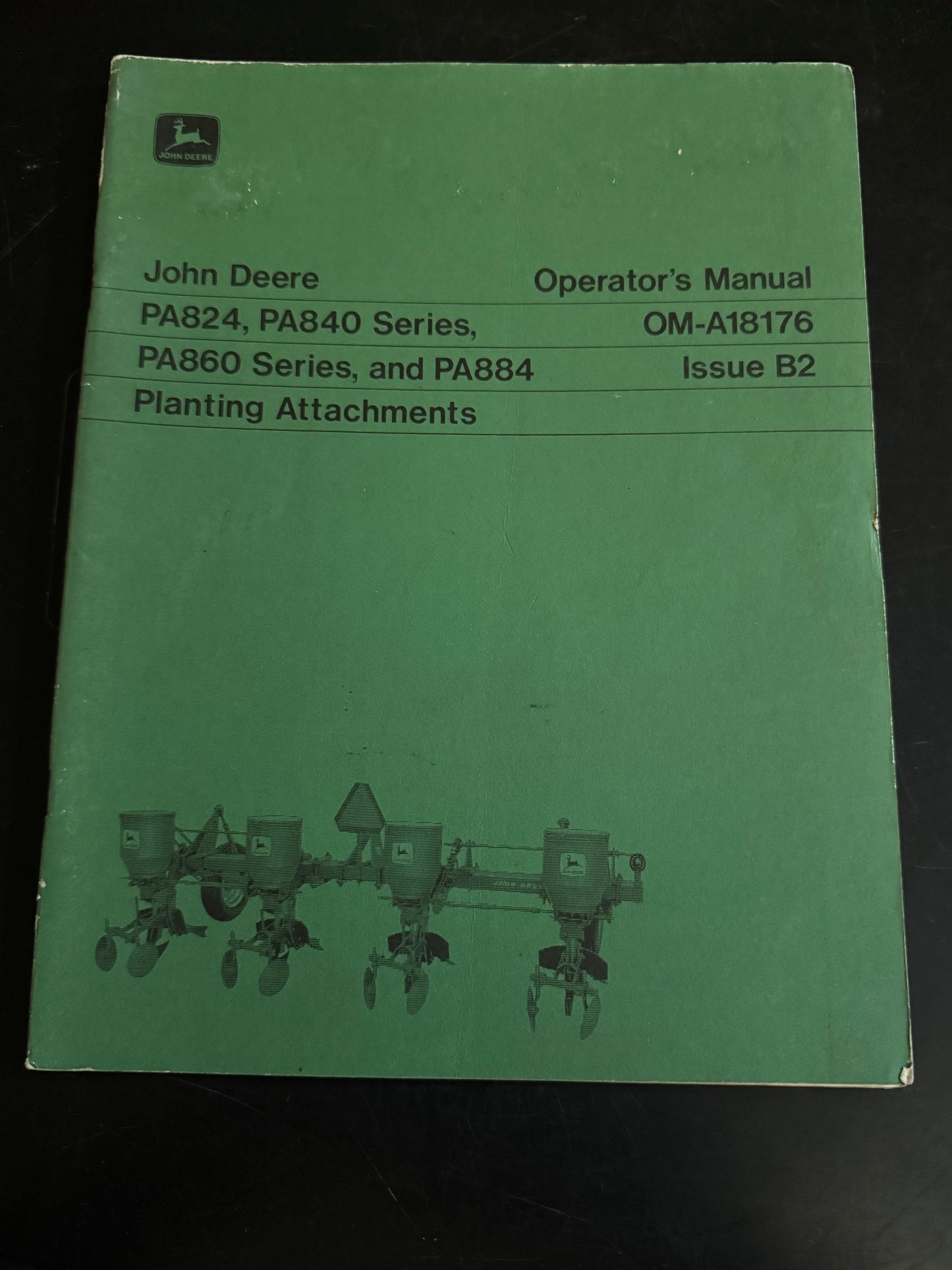 John Deere _ PA824, PA840 & PA860 Series Planting Attachments _ Operator’s Manual