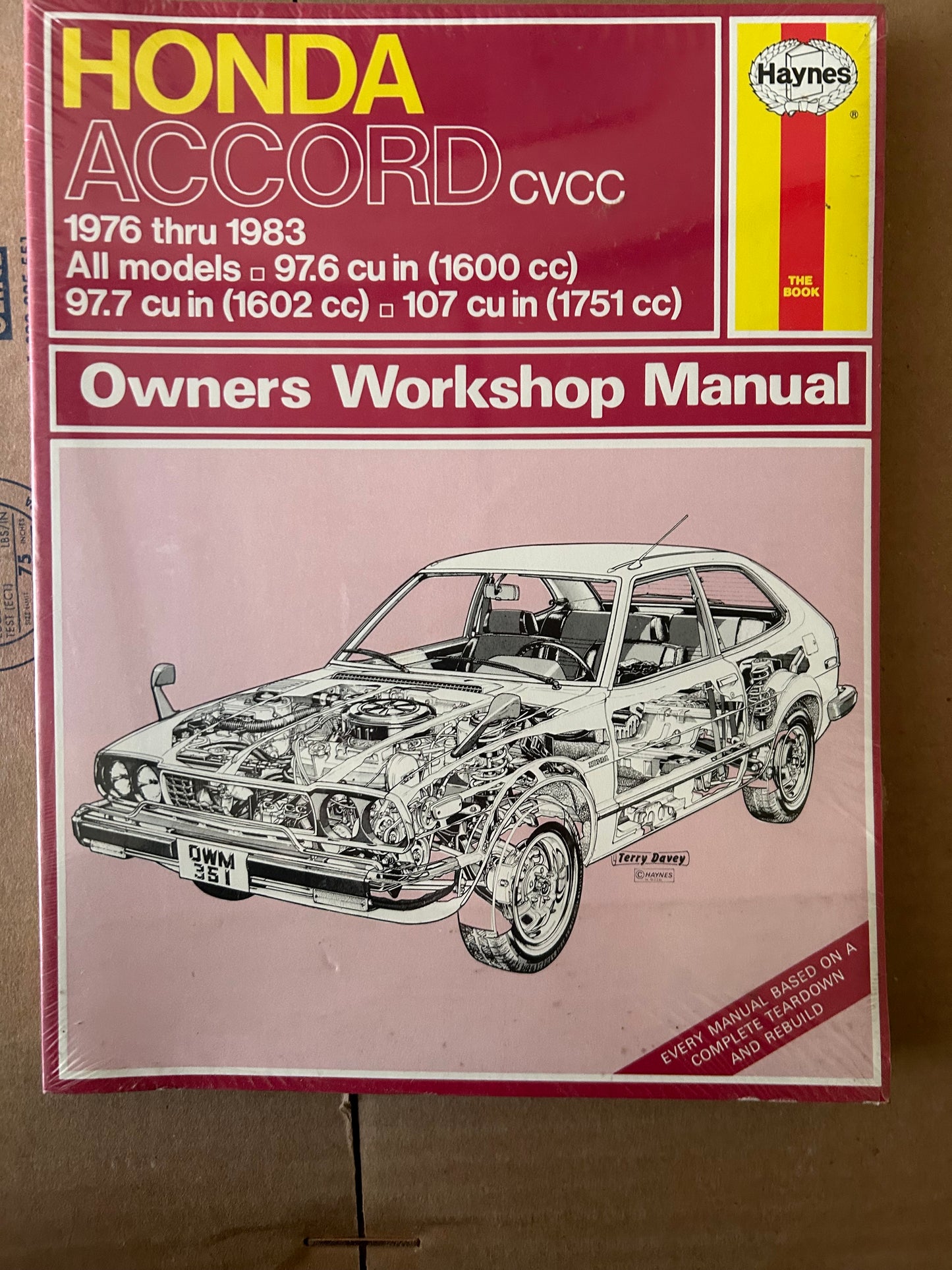 Honda Accord 1976-1983 All Models _ Owners Workshop Manual