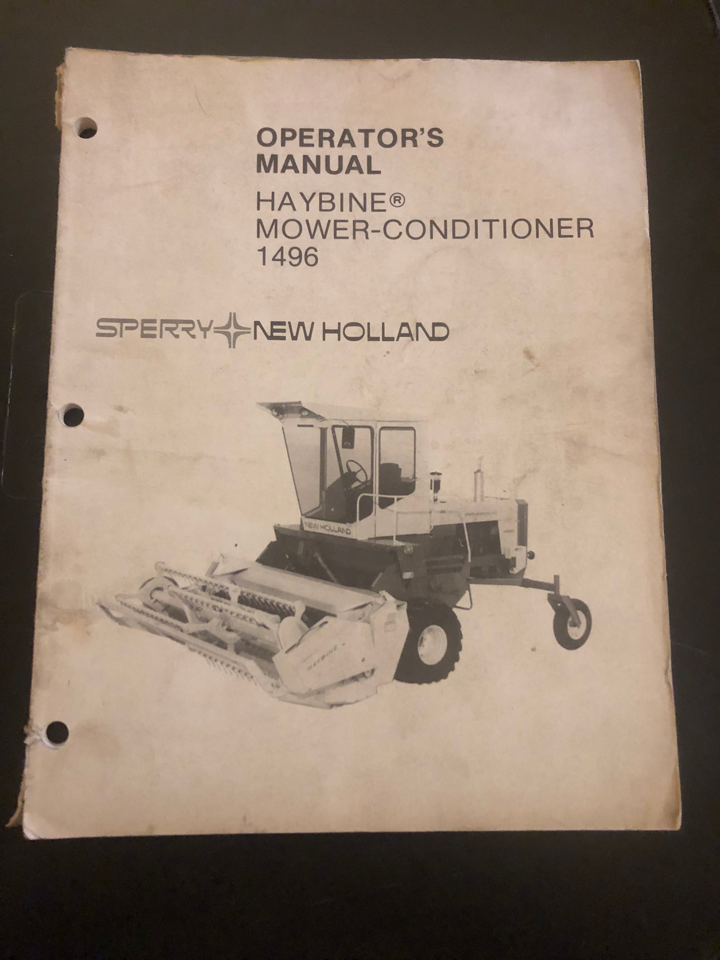 New Holland _ Haybine Mower-Conditioner 1469 _ Operator’s Manual