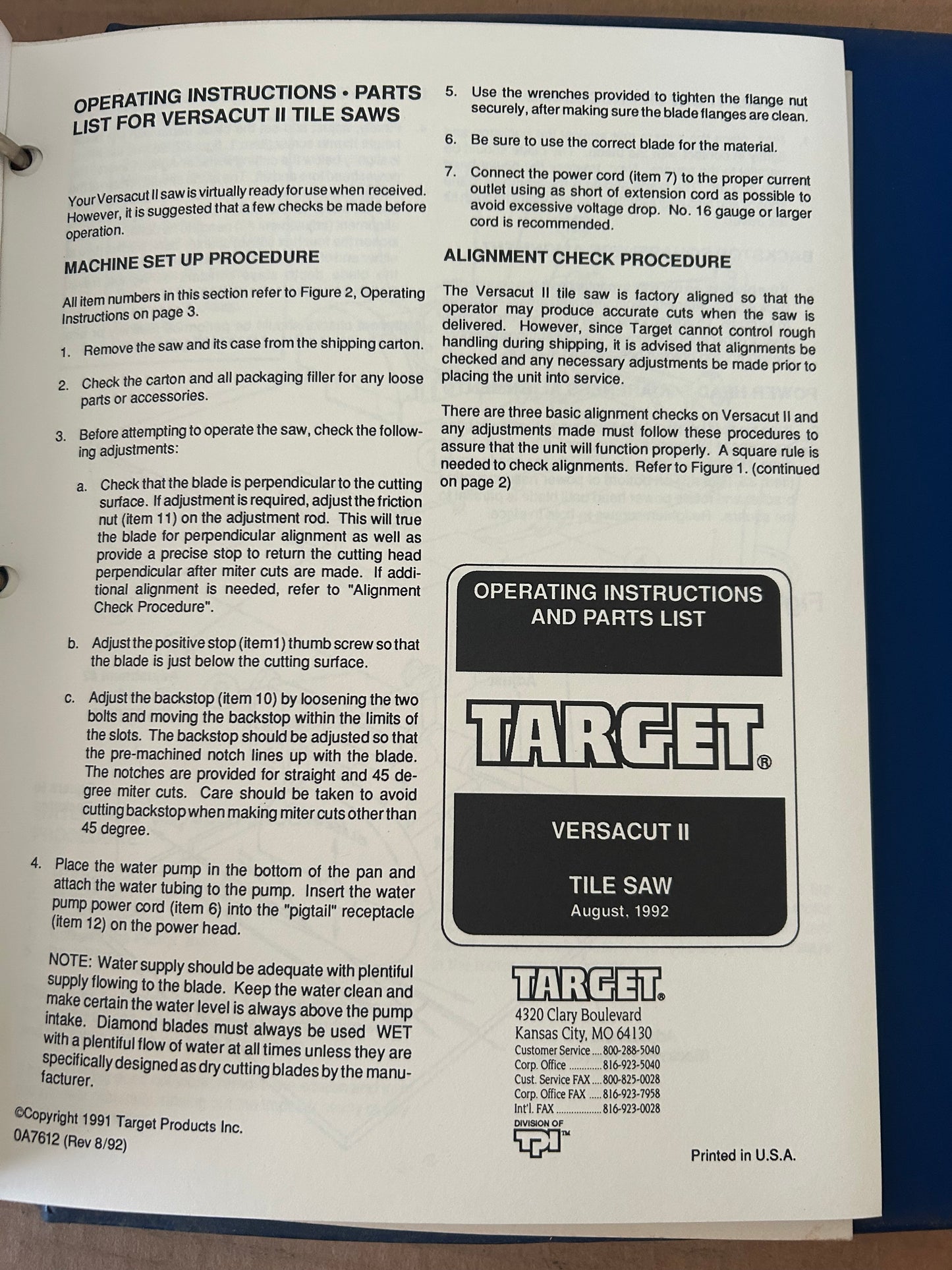 XANDER Target _ Saws & Etc Manuals vol 2