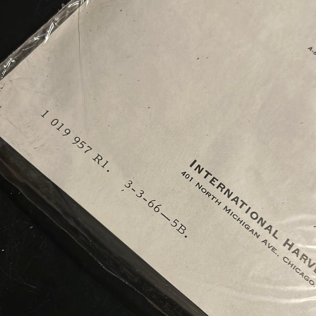 Single page Manuals, Supplements & Various Single Pages - IH & McCormick