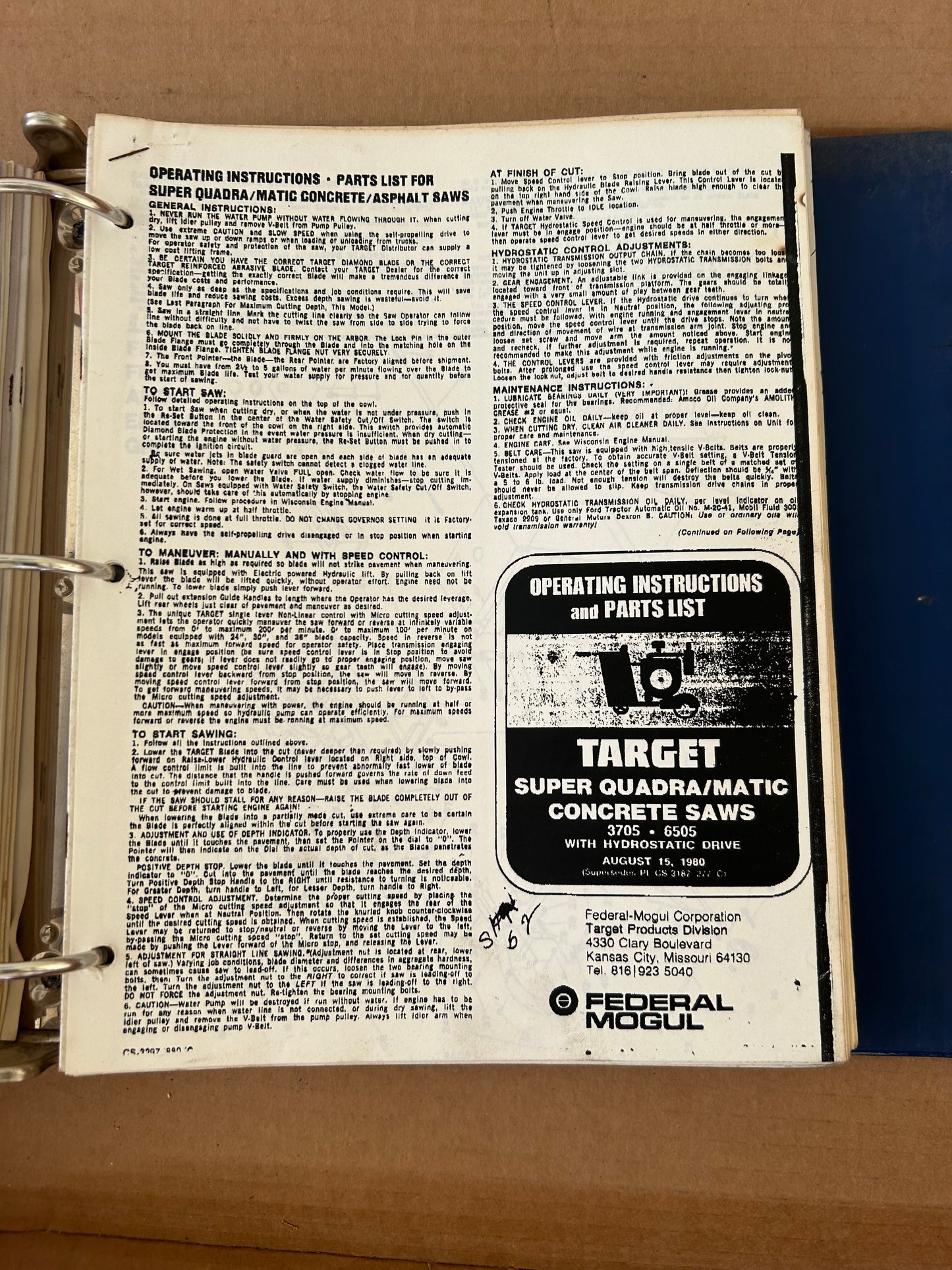 XANDER Target _ Saws & Etc Manuals vol 1
