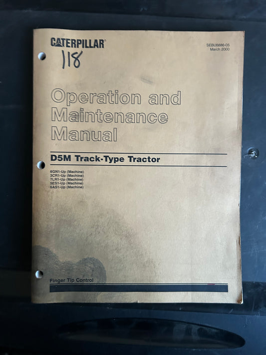 Caterpillar _ D5M Track-Type Tractors _ Operation & Maintenance Manual
