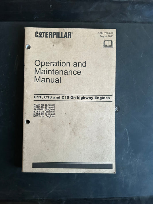 Caterpillar _ C11, C13 & C15 On-highway Engines _ Operation & Maintenance Manual
