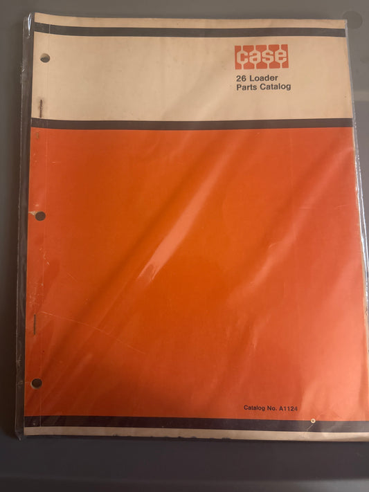 Case _ 26 Loader _ Parts Catalog No. A1124