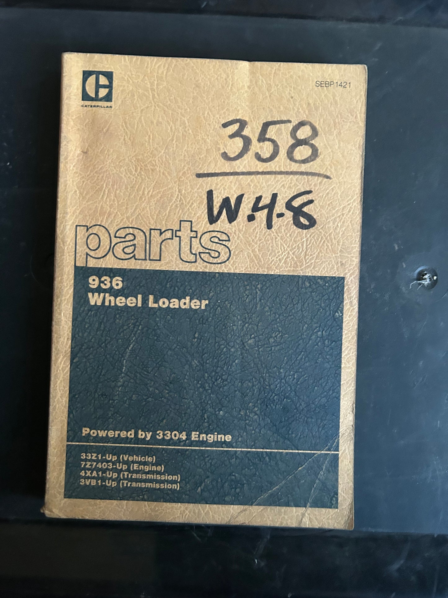 Caterpillar _ 936 Wheel Loader _ Parts