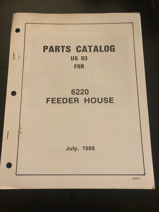 New Idea _ 6220 Feeder House US93 _ Parts Catalog