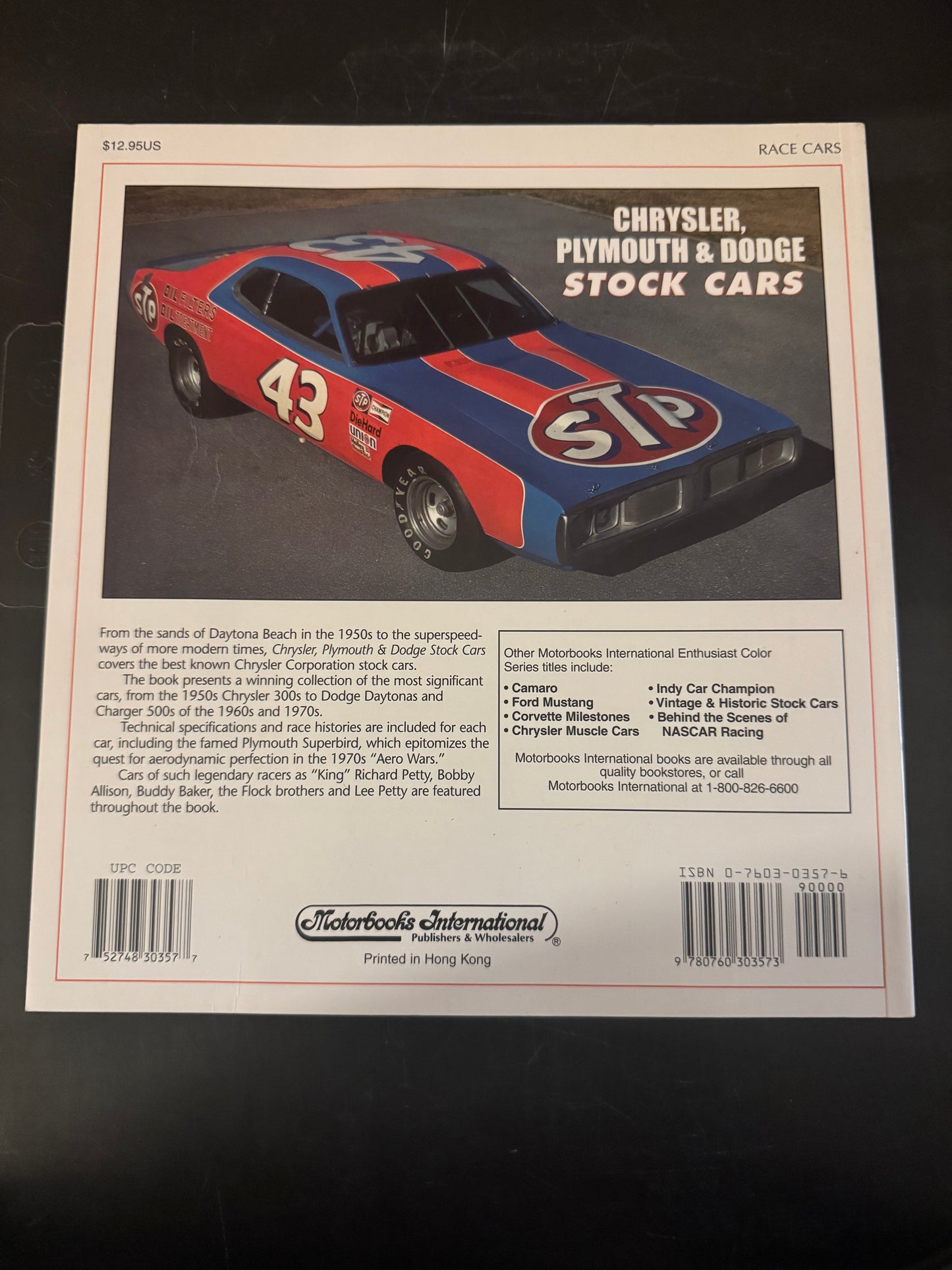 Chrysler, Plymouth & Dodge Stock Cars _ Dr John Craft