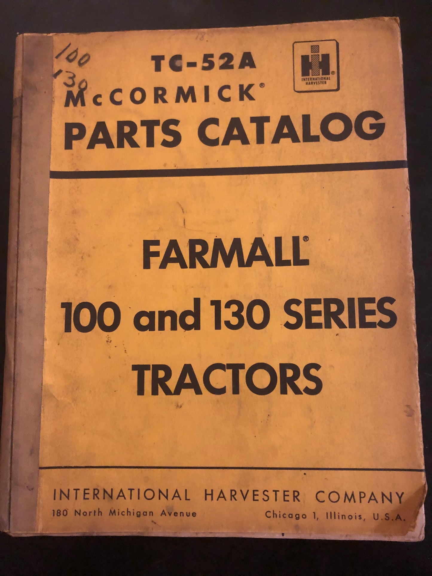 McCormick _ Farmall 100 & 130 Series Tractors _ Parts Catalog