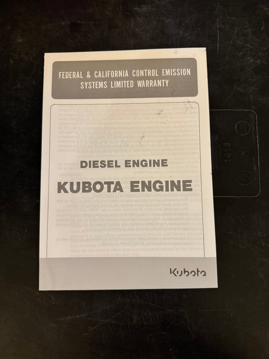 Kubota _ Diesel Engine _ Federal & California Control Emission System Limited Warranty